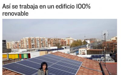 Así se trabaja en un edificio 100% renovable