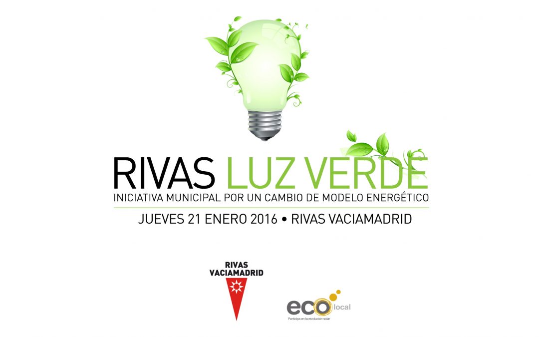 El cambio de modelo energético desde los gobiernos locales, a debate en Rivas