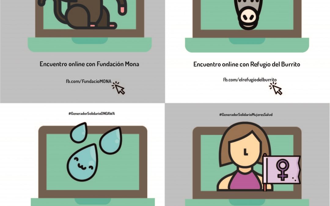 Encuentros online con las entidades que optan al generador solidario