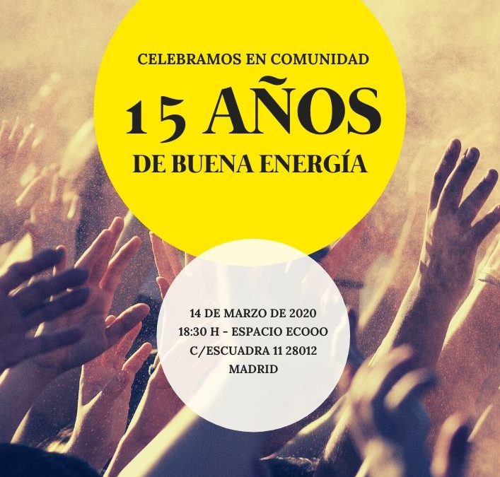 ¡Celebramos los 15 años de Ecooo! ¿Te unes a la fiesta?