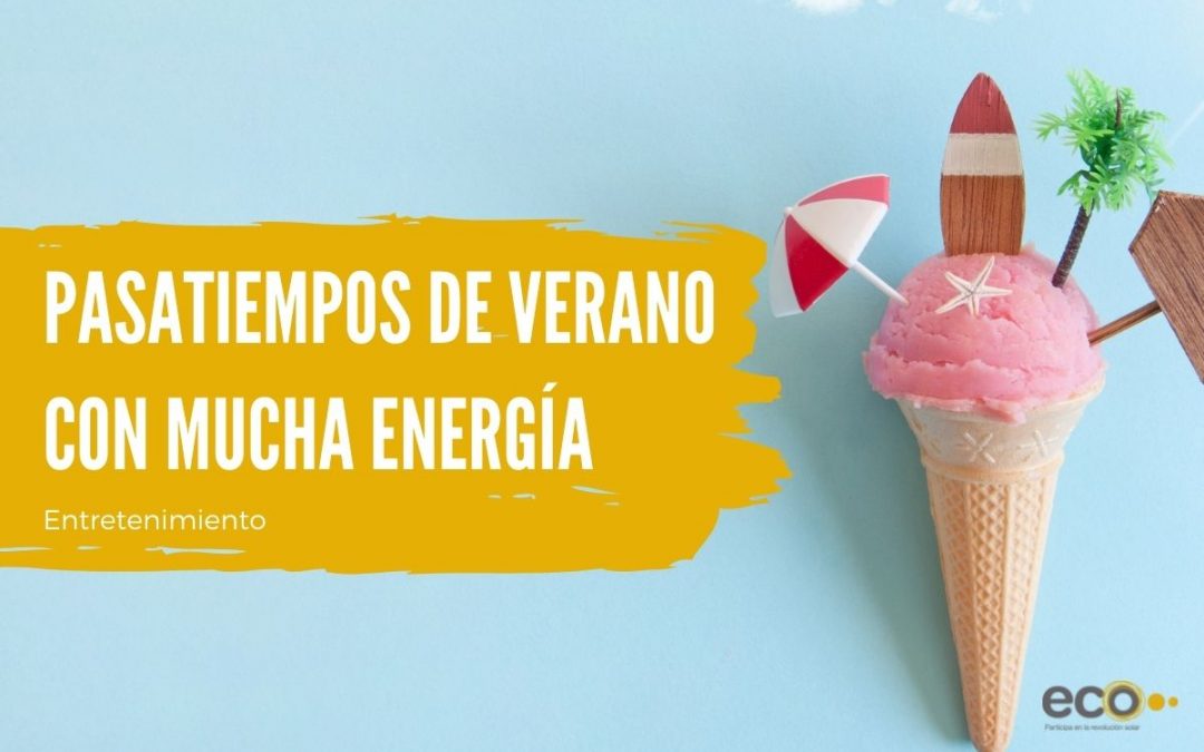 Pasatiempos de verano con mucha energía